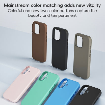 For iPhone 16 Pro Max ZGA Colorful Liquid Silicone Magsafe Phone Case(Grey) - iPhone 16 Pro Max Cases by ZGA | Online Shopping South Africa | PMC Jewellery | Buy Now Pay Later Mobicred