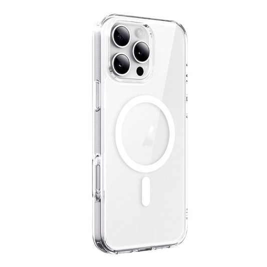 For iPhone 16 Pro TGVIS LEN Series MagSafe Magnetic Phone Case(Transparent) - iPhone 16 Pro Cases by TGVIS | Online Shopping South Africa | PMC Jewellery | Buy Now Pay Later Mobicred