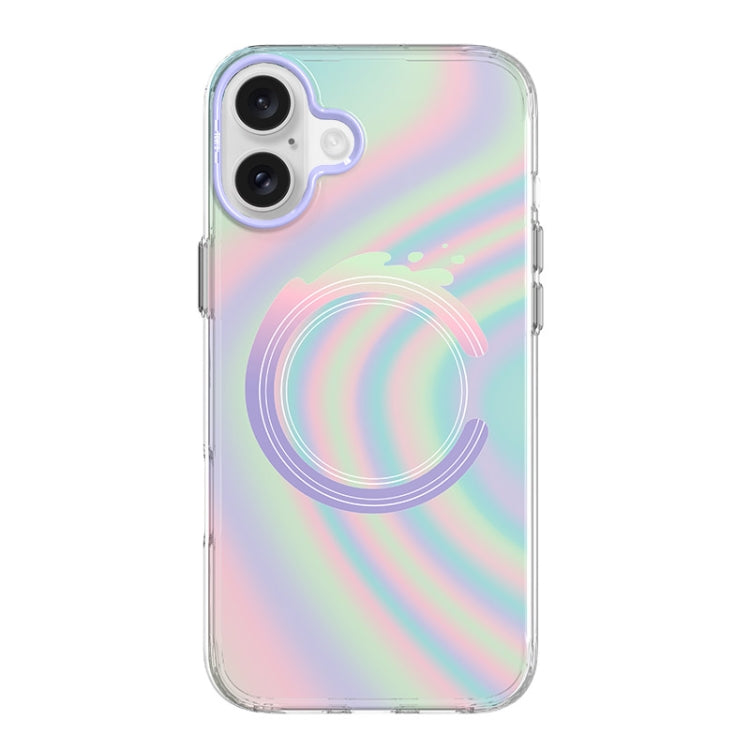 For iPhone 16 TGVIS Grace Series MagSafe Magnetic Phone Case(Hallucination) - iPhone 16 Cases by TGVIS | Online Shopping South Africa | PMC Jewellery | Buy Now Pay Later Mobicred