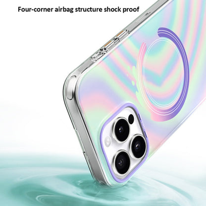 For iPhone 16 Pro TGVIS Grace Series MagSafe Magnetic Phone Case(Quicksand) - iPhone 16 Pro Cases by TGVIS | Online Shopping South Africa | PMC Jewellery | Buy Now Pay Later Mobicred