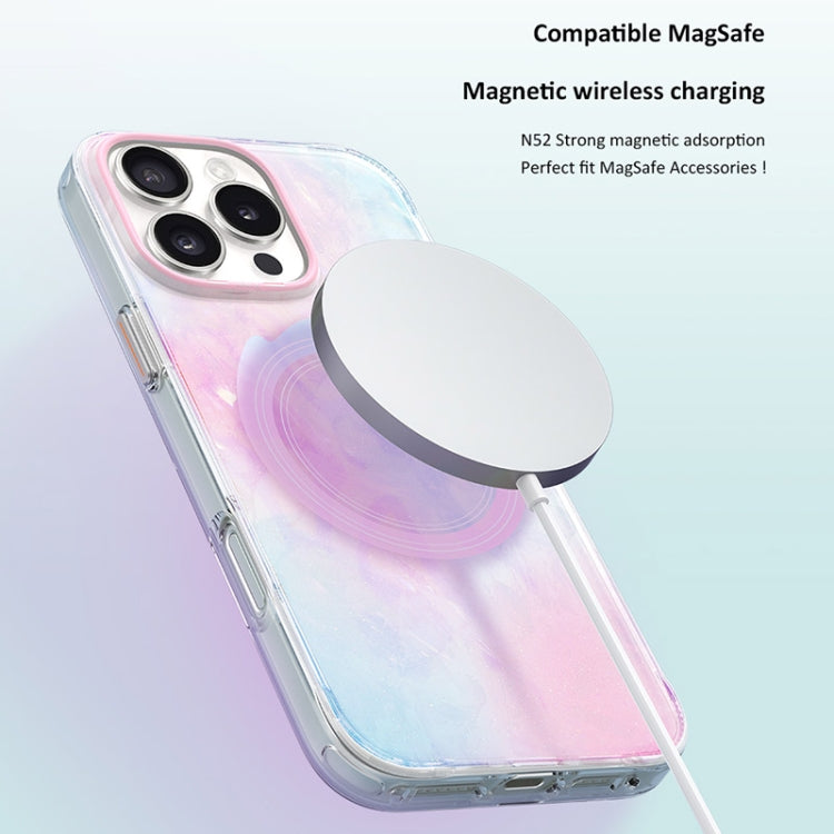 For iPhone 16 Pro TGVIS Grace Series MagSafe Magnetic Phone Case(Panda) - iPhone 16 Pro Cases by TGVIS | Online Shopping South Africa | PMC Jewellery | Buy Now Pay Later Mobicred