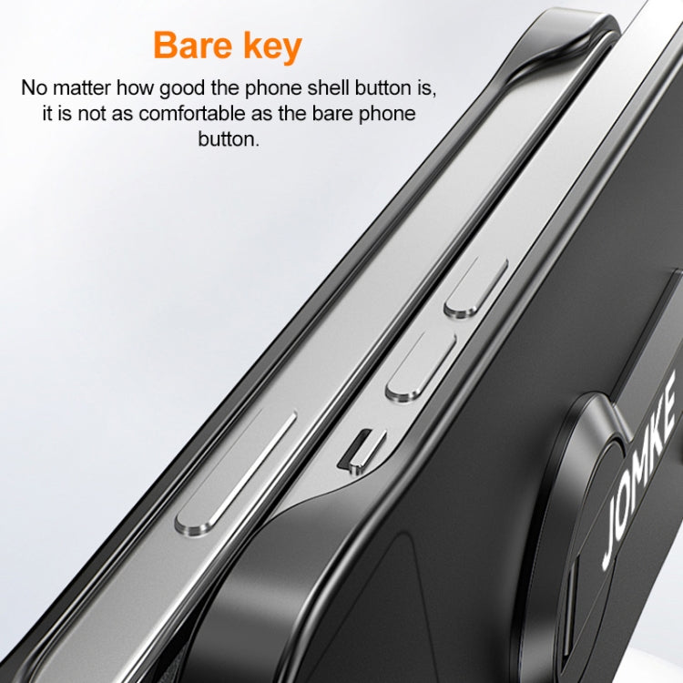 For Redmi K70 Baking Varnish 360 Rotate Holder No Frame PC Phone Case(Green) - Xiaomi Cases by PMC Jewellery | Online Shopping South Africa | PMC Jewellery | Buy Now Pay Later Mobicred