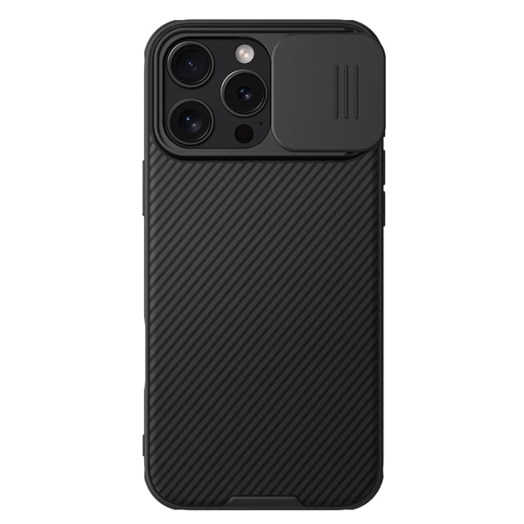 For iPhone 16 Pro Max NILLKIN CamShield Pro PC Phone Case(Black) - iPhone 16 Pro Max Cases by NILLKIN | Online Shopping South Africa | PMC Jewellery | Buy Now Pay Later Mobicred