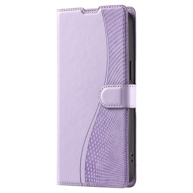 For Redmi K70 Voltage Ultra-thin Dot Leather Phone Case(Purple) - K70 Cases by PMC Jewellery | Online Shopping South Africa | PMC Jewellery | Buy Now Pay Later Mobicred