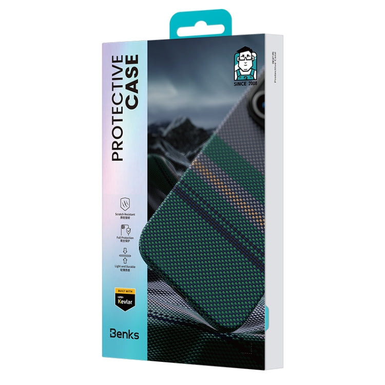 For iPhone 16 Pro Benks Color Shield C1 Classic Kevlar Woven MagSafe Phone Case - iPhone 16 Pro Cases by Benks | Online Shopping South Africa | PMC Jewellery | Buy Now Pay Later Mobicred