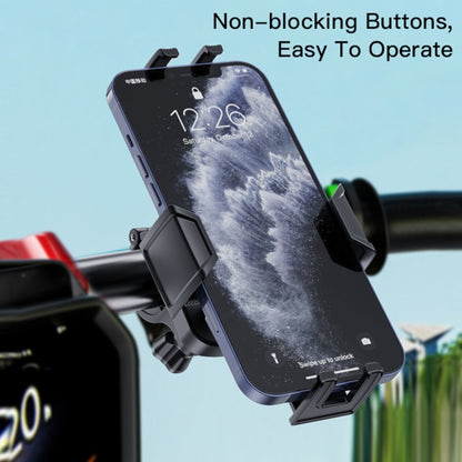 Yesido C127 Dual Side Adjustable Bicycle Handle Phone Holder(Black) - Holders by Yesido | Online Shopping South Africa | PMC Jewellery | Buy Now Pay Later Mobicred