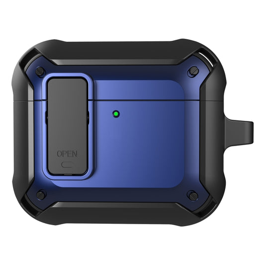 For AirPods 4 Bumblebee Bluetooth Earphone Silicone Protective Case(Navy Blue) - For AirPods 4 by PMC Jewellery | Online Shopping South Africa | PMC Jewellery | Buy Now Pay Later Mobicred