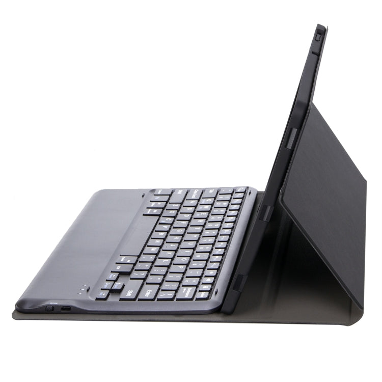 For Huawei MatePad Pro 12.2 Ultra-thin Detachable Bluetooth Keyboard Leather Tablet Case(Black White) - Others Keyboard by PMC Jewellery | Online Shopping South Africa | PMC Jewellery | Buy Now Pay Later Mobicred