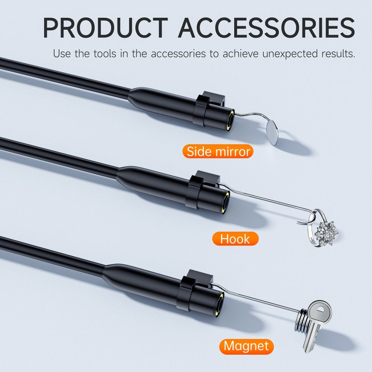 P230 8mm 2 inch Single Camera Endoscope with Screen, Length:5m -  by PMC Jewellery | Online Shopping South Africa | PMC Jewellery | Buy Now Pay Later Mobicred