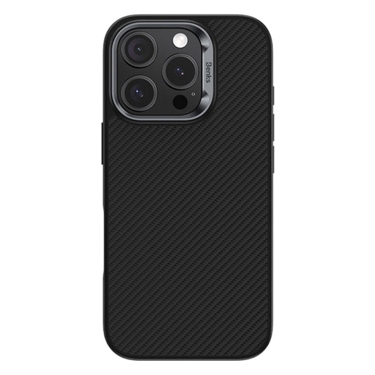 For iPhone 16 Pro Benks 600D Kevlar Fiber MagSafe Shockproof Phone Case(Black) - iPhone 16 Pro Cases by Benks | Online Shopping South Africa | PMC Jewellery | Buy Now Pay Later Mobicred