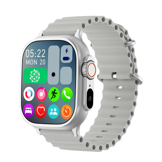 LEMFO LF40 2.01 inch Bluetooth Call Smart Watch, Support Heart Rate / Blood Oxygen(Silver Grey) - Smart Watches by LEMFO | Online Shopping South Africa | PMC Jewellery | Buy Now Pay Later Mobicred