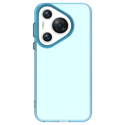 For Huawei Pura 70 Candy PC Hybrid TPU Shockproof Phone Case(Blue) - Huawei Cases by PMC Jewellery | Online Shopping South Africa | PMC Jewellery | Buy Now Pay Later Mobicred