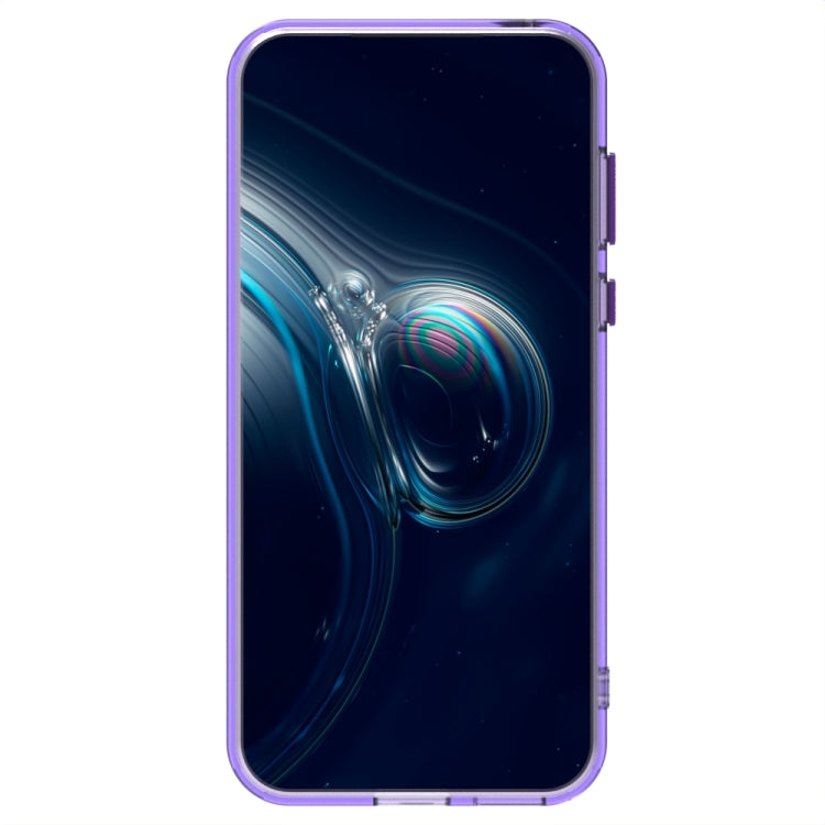 For Huawei Pura 70 Pro Candy PC Hybrid TPU Shockproof Phone Case(Purple) - Huawei Cases by PMC Jewellery | Online Shopping South Africa | PMC Jewellery | Buy Now Pay Later Mobicred