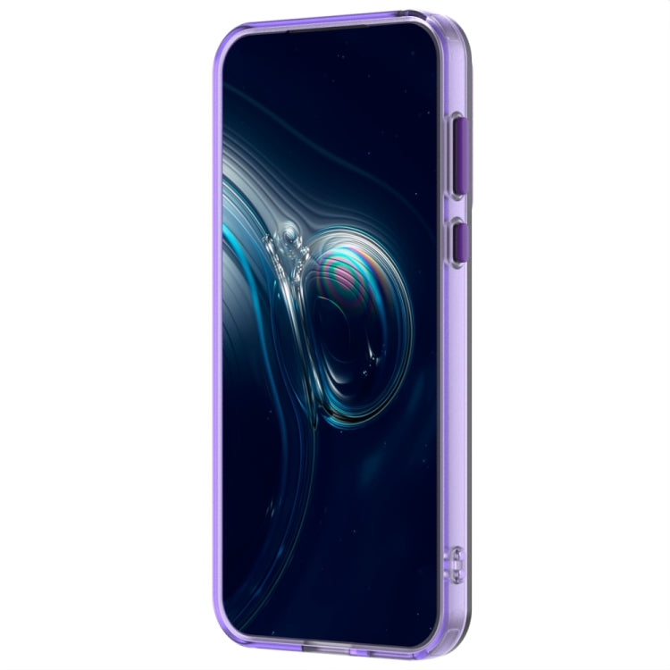 For Huawei Pura 70 Pro+ Candy PC Hybrid TPU Shockproof Phone Case(Purple) - Huawei Cases by PMC Jewellery | Online Shopping South Africa | PMC Jewellery | Buy Now Pay Later Mobicred