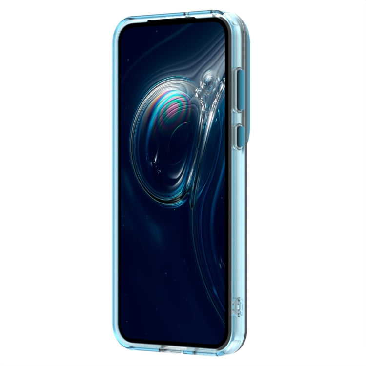 For Huawei Pura 70 Ultra Candy PC Hybrid TPU Shockproof Phone Case(Blue) - Huawei Cases by PMC Jewellery | Online Shopping South Africa | PMC Jewellery | Buy Now Pay Later Mobicred