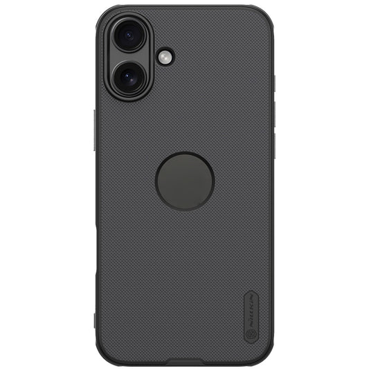 For iPhone 16 Plus NILLKIN Frosted Shield Pro PC + TPU Phone Case(Black) - iPhone 16 Plus Cases by NILLKIN | Online Shopping South Africa | PMC Jewellery | Buy Now Pay Later Mobicred