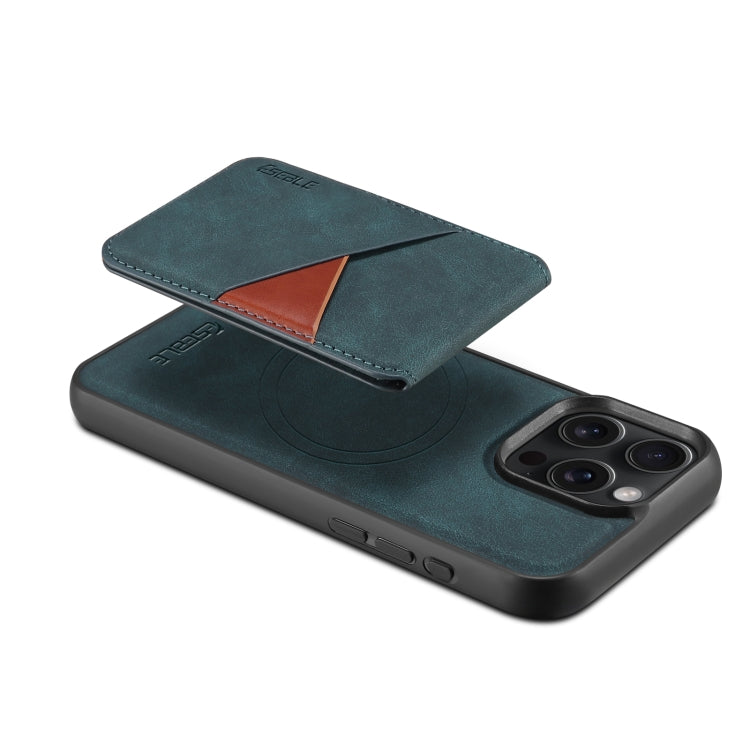 For iPhone 16 ESEBLE E2 Retro Texture Card Slots MagSafe RFID Leather Case(Dark Green) - iPhone 16 Cases by ESEBLE | Online Shopping South Africa | PMC Jewellery | Buy Now Pay Later Mobicred