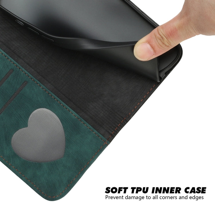 For Samsung Galaxy S25 5G Side Buckle Double Fold Hand Strap Leather Phone Case(Dark Green) - Galaxy S25 5G Cases by PMC TechLife | Online Shopping South Africa | PMC TechLife | Buy Now Pay Later Mobicred