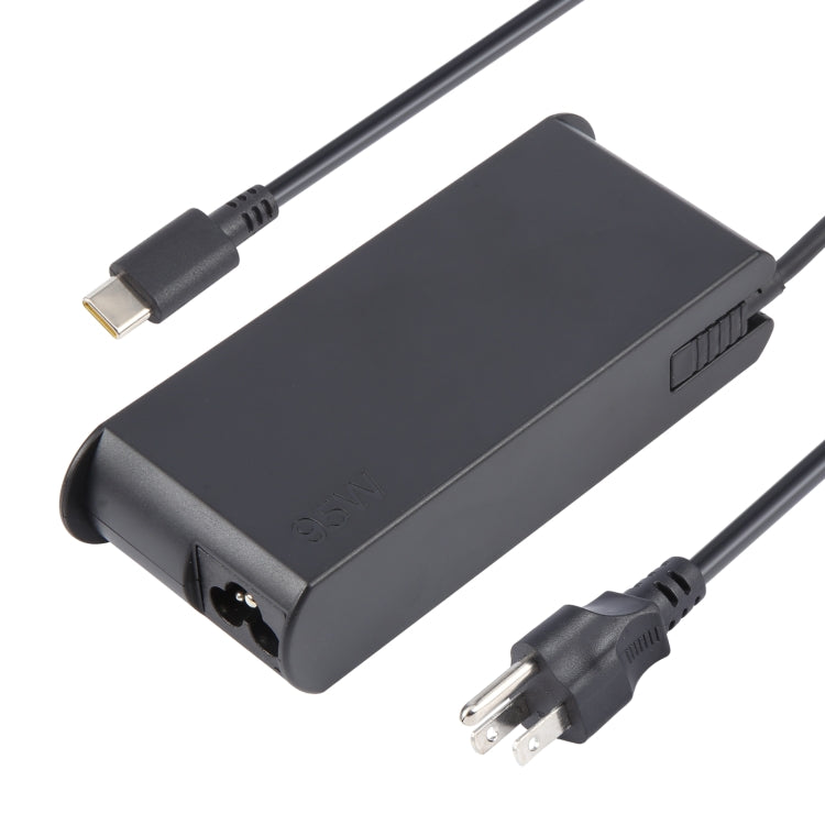 95W 20V 4.75A USB Type-C Plug Laptop Notebook Power Adapter For Lenovo, Plug:US Plug - For Lenovo by PMC Jewellery | Online Shopping South Africa | PMC Jewellery | Buy Now Pay Later Mobicred