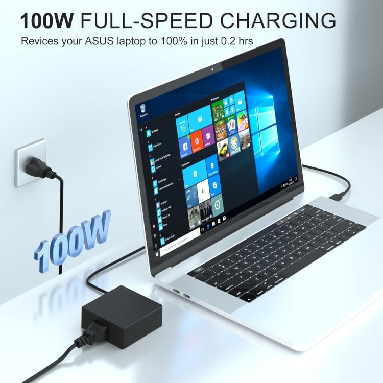 100W 20V 5A USB Type-C Plug Laptop Notebook Power Adapter For ASUS, Plug:AU Plug - For Asus by PMC Jewellery | Online Shopping South Africa | PMC Jewellery | Buy Now Pay Later Mobicred