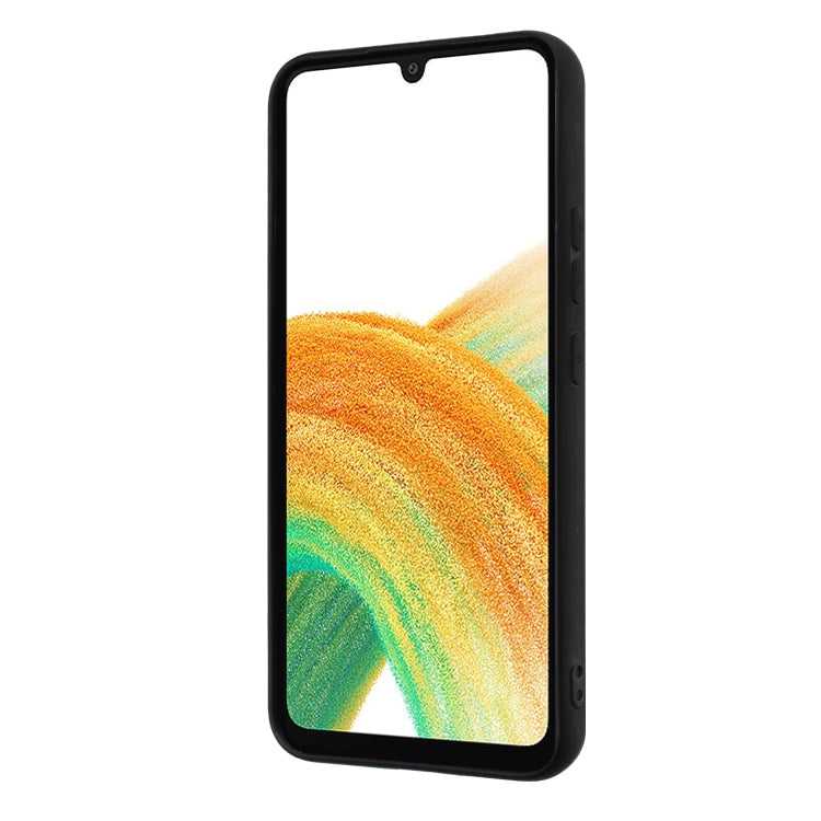 For Samsung Galaxy S25 5G Matte Ring Holder TPU Phone Case(Black) - Galaxy S25 5G Cases by PMC Jewellery | Online Shopping South Africa | PMC Jewellery | Buy Now Pay Later Mobicred