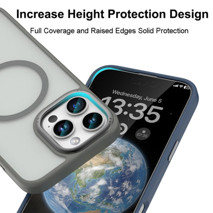 For iPhone 16 Mutural Skin Feel Series Frosted MagSafe Magnetic Phone Case(Grey) - iPhone 16 Cases by Mutural | Online Shopping South Africa | PMC Jewellery | Buy Now Pay Later Mobicred