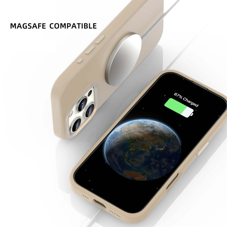 For iPhone 16 Mutural Karen Series Liquid Silicone MagSafe Magnetic Phone Case(Black) - iPhone 16 Cases by Mutural | Online Shopping South Africa | PMC Jewellery | Buy Now Pay Later Mobicred