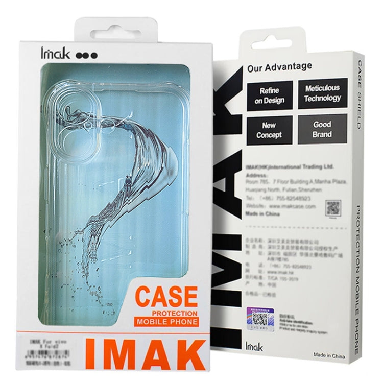 For iPhone 16 IMAK Space Shield PC + TPU Airbag Shockproof MagSafe Phone Case(Transparent) - iPhone 16 Cases by imak | Online Shopping South Africa | PMC Jewellery | Buy Now Pay Later Mobicred