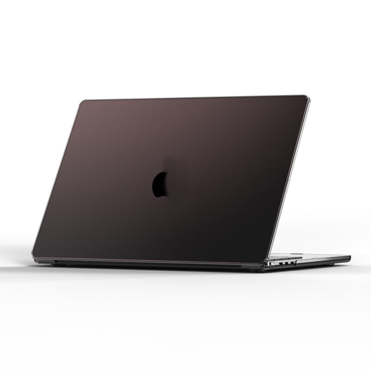 For MacBook Air 13.6 M2 A2681 / M3 A3113 Ultra-thin Crystal Hardshell Laptop Protective Case(Black) - MacBook Air Cases by PMC Jewellery | Online Shopping South Africa | PMC Jewellery | Buy Now Pay Later Mobicred