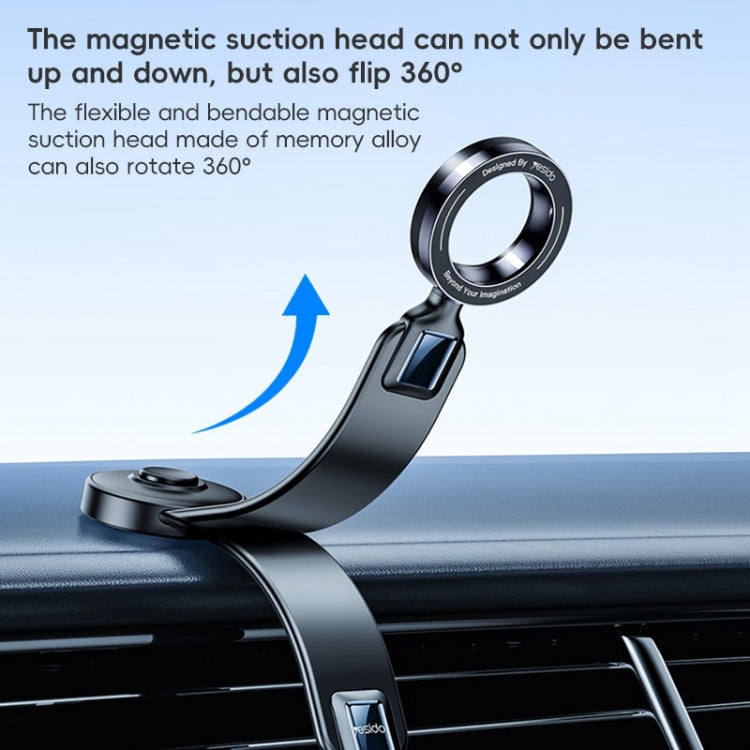 Yesido C217 Car MagSafe Magnetic Mobile Phone Holder(Black) - Car Holders by Yesido | Online Shopping South Africa | PMC Jewellery | Buy Now Pay Later Mobicred