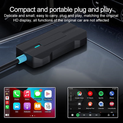 CarPlay and Android Auto Dual Interface Wireless Car Connectivity Box, Length:20cm(Black) - Bluetooth Adapters by PMC Jewellery | Online Shopping South Africa | PMC Jewellery | Buy Now Pay Later Mobicred