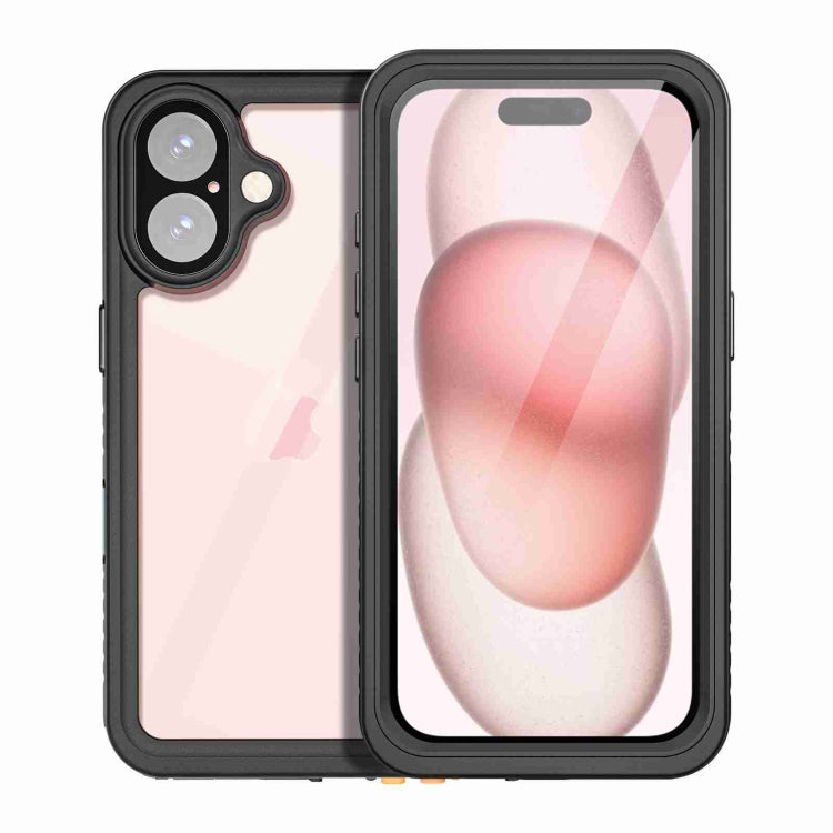 For iPhone 16 Plus RedPepper IP68 Waterproof Triple-proof Phone Case(Black) - free shipping - PMC Jewellery - Order now!