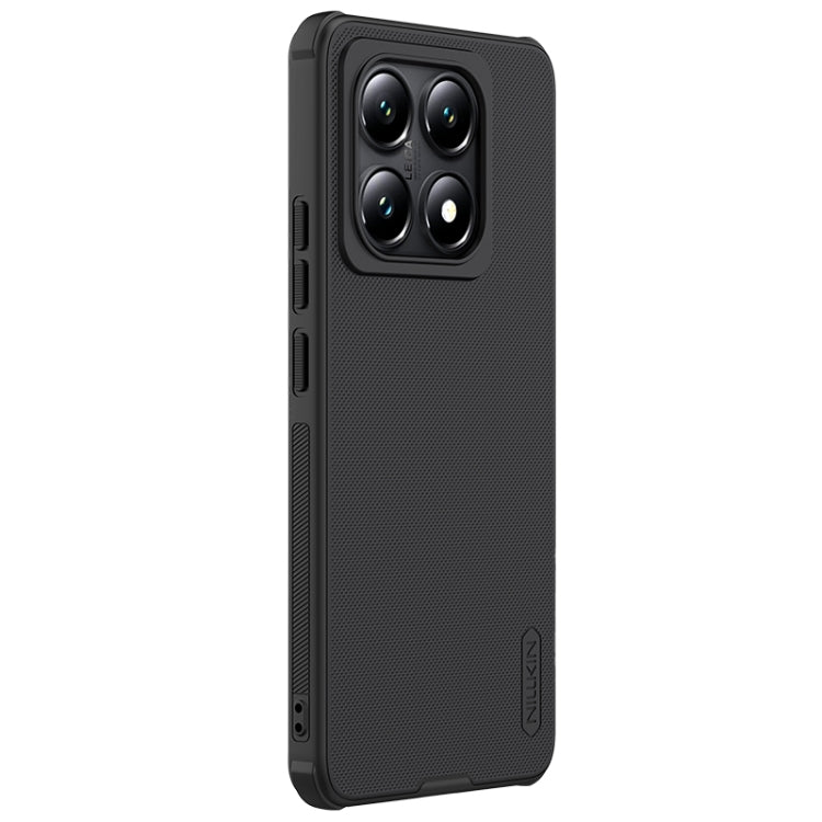 For Xiaomi 14T Pro NILLKIN Frosted Shield Pro PC + TPU Phone Case(Black) - 14T Pro Cases by NILLKIN | Online Shopping South Africa | PMC Jewellery | Buy Now Pay Later Mobicred