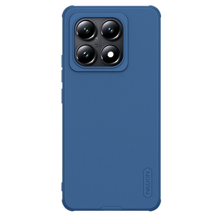 For Xiaomi 14T NILLKIN Frosted Shield Pro PC + TPU Phone Case(Blue) - 14T Cases by NILLKIN | Online Shopping South Africa | PMC Jewellery | Buy Now Pay Later Mobicred