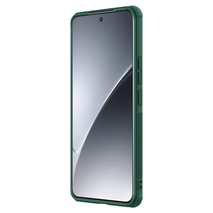 For Xiaomi 15 Pro NILLKIN Frosted Shield Pro PC + TPU Phone Case(Green) - 15 Pro Cases by NILLKIN | Online Shopping South Africa | PMC Jewellery | Buy Now Pay Later Mobicred