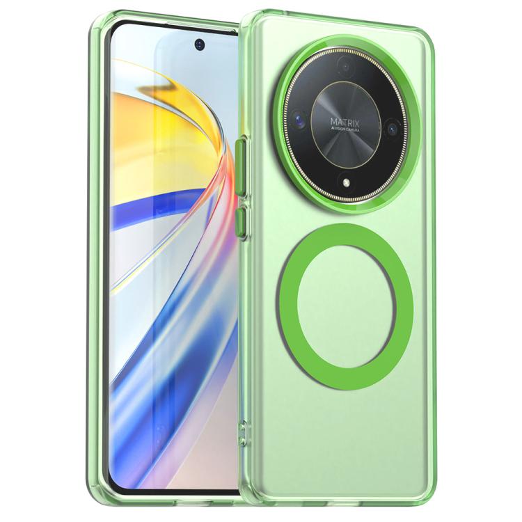 For Honor X9 Candy Magsafe PC Hybrid TPU Phone Case(Green) - free shipping - PMC TechLife - Order now!