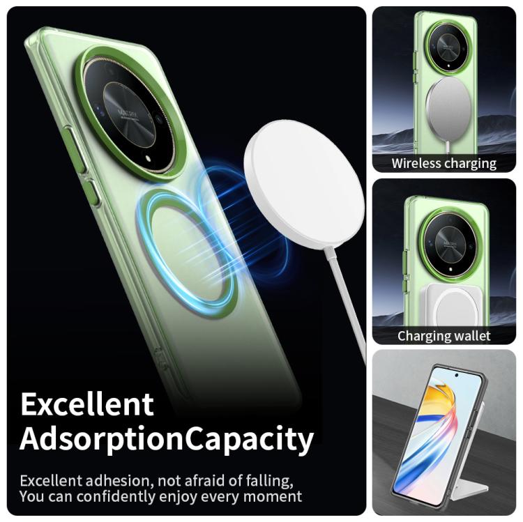 For Honor X9 Candy Magsafe PC Hybrid TPU Phone Case(Green) - free shipping - PMC TechLife - Order now!