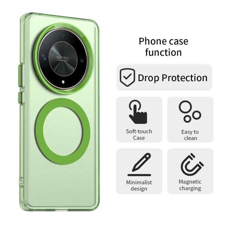 For Honor X9 Candy Magsafe PC Hybrid TPU Phone Case(Green) - free shipping - PMC TechLife - Order now!