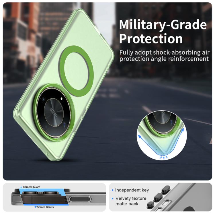 For Honor X9 Candy Magsafe PC Hybrid TPU Phone Case(Green) - free shipping - PMC TechLife - Order now!