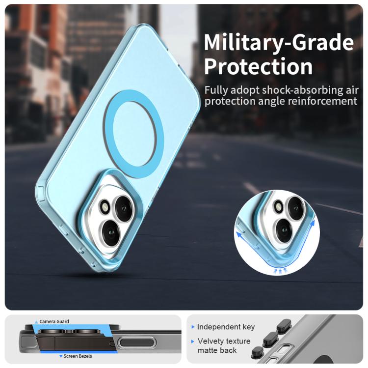 For Honor 400 Global 156.5mm Candy Magsafe PC Hybrid TPU Phone Case(Blue) - free shipping - PMC TechLife - Order now!