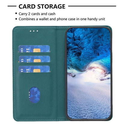 For Samsung Galaxy S25 Ultra 5G Magnetic Leather Phone Case(Green) - Galaxy S25 Ultra 5G Cases by PMC Jewellery | Online Shopping South Africa | PMC Jewellery | Buy Now Pay Later Mobicred