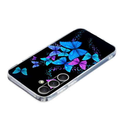 For Samsung Galaxy S25 FE 5G Colorful Painting Pattern TPU Phone Case(Color Butterflies) - Galaxy S25 5G Cases by PMC Jewellery | Online Shopping South Africa | PMC Jewellery | Buy Now Pay Later Mobicred