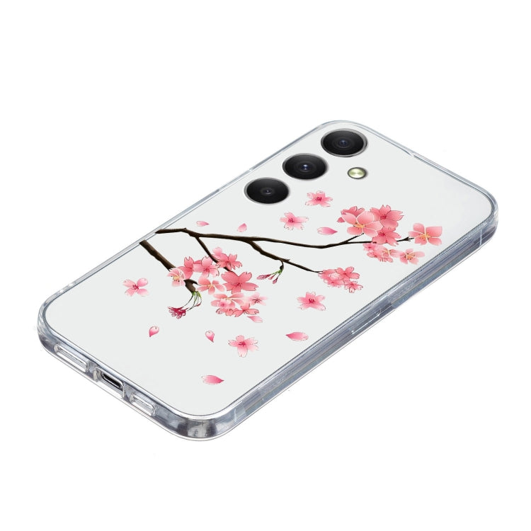 For Samsung Galaxy S25 FE 5G Colorful Painting Pattern TPU Phone Case(Plum Blossom) - Galaxy Phone Cases by PMC Jewellery | Online Shopping South Africa | PMC Jewellery | Buy Now Pay Later Mobicred