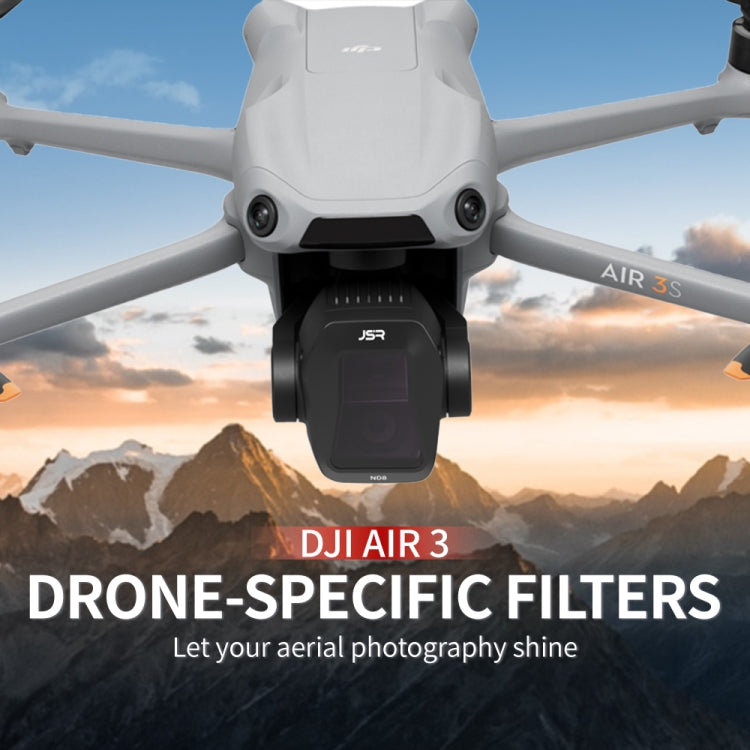 For DJI Air 3S JSR CB Series Drone Lens Filter, Filter:6 in 1 ND8-64 CPL STAR - free shipping - PMC TechLife - Order now!