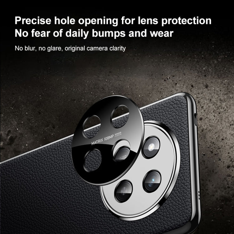 For Honor Magic7 Genuine Leather PC Phone Case(Green) - Honor Cases by PMC TechLife | Online Shopping South Africa | PMC TechLife | Buy Now Pay Later Mobicred