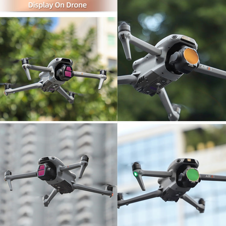 For DJI Air 3S Sunnylife Camera Lens Filter, Filter:ND32PL - free shipping - PMC TechLife - Order now!