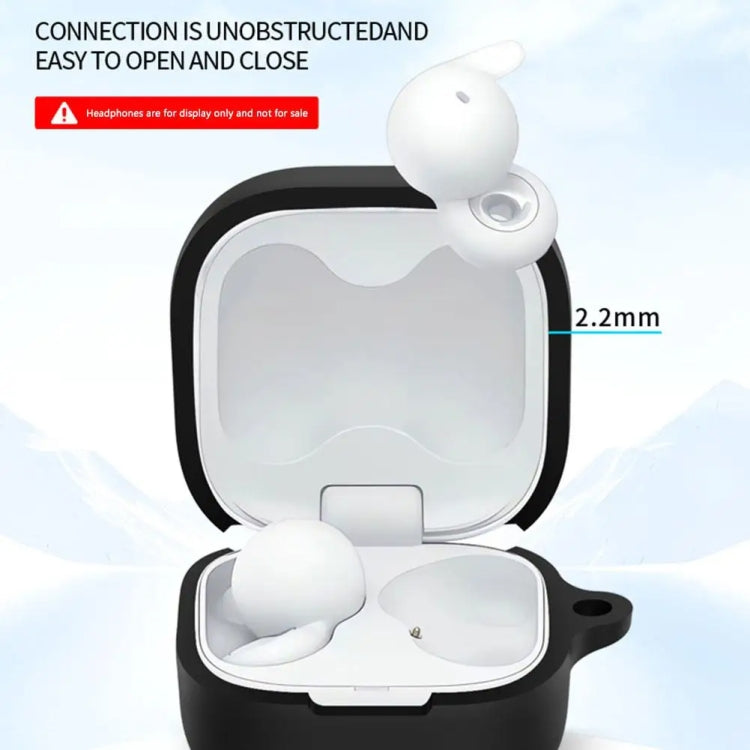 For Sony linkBuds Open Headset Silicone Protective Case(White) - Other Earphone Case by PMC Jewellery | Online Shopping South Africa | PMC Jewellery | Buy Now Pay Later Mobicred