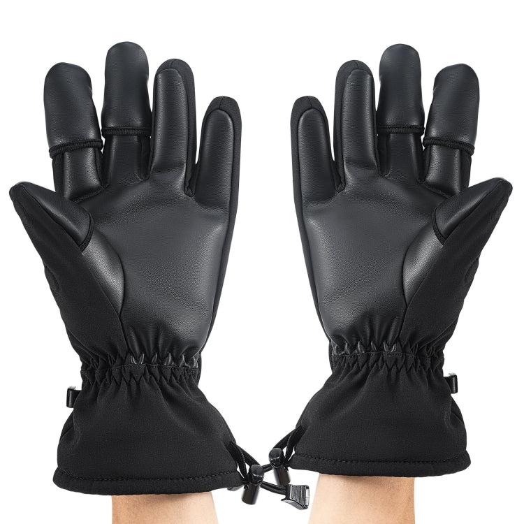 STARTRC Universal Drone Remote Control Photography Gloves Winter Warm Gloves, Size:XL(Black) - free shipping - PMC TechLife - Order now!