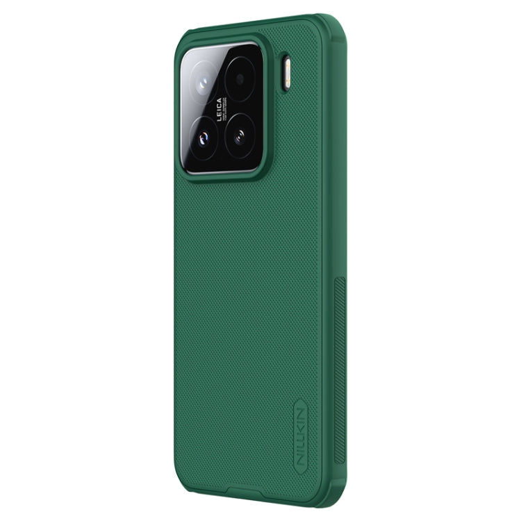 For Xiaomi 15 NILLKIN Frosted Shield Pro Magnetic Phone Case(Green) - 15 Cases by NILLKIN | Online Shopping South Africa | PMC Jewellery | Buy Now Pay Later Mobicred