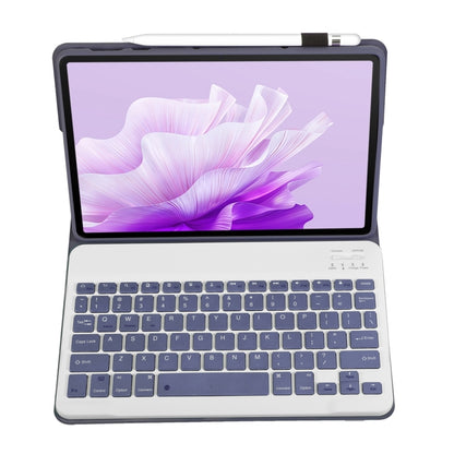 For Huawei MatePad 11.5 S 2024 AH20 Ultra-thin Detachable Bluetooth Keyboard Leather Tablet Case(Lavender White) - Others Keyboard by PMC Jewellery | Online Shopping South Africa | PMC Jewellery | Buy Now Pay Later Mobicred